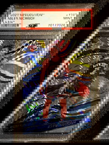 2021-22 Panini Revolution  Miles McBride #116  Lava  RC  1/10 1st Print  Knicks 