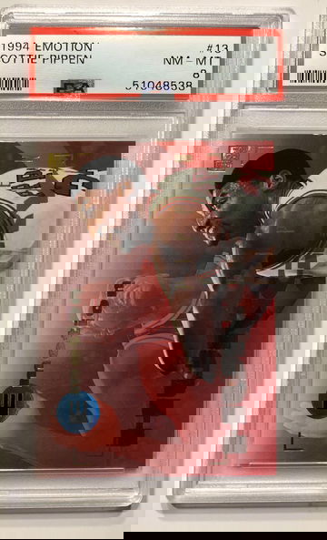 1994 Emotion Scottie Pippen PSA 8 #13