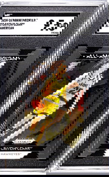 2024-25 Panini Prizm D.P. #23 Caitlin Clark All-American SGC 9.5