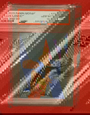 2019 Panini Mosaic Dallas Mavericks Luka Doncic Give And Go 