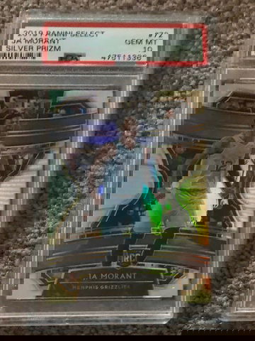 Ja Morant Select Silver Prizm