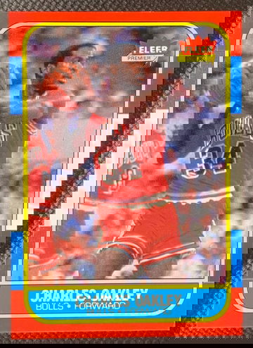 1986-87 Fleer - Charles Oakley Rookie RC #81 Bulls