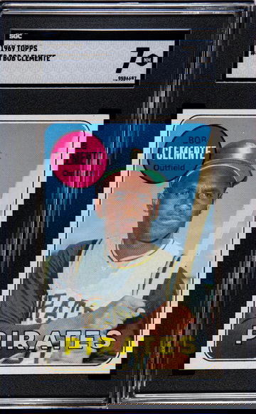 1969 TOPPS #50 BOB CLEMENTE SGC 7