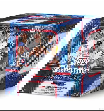 2025 Topps Chrome® Baseball Update Series Sapphire Edition - Hobby Box × 1 PRESALE
