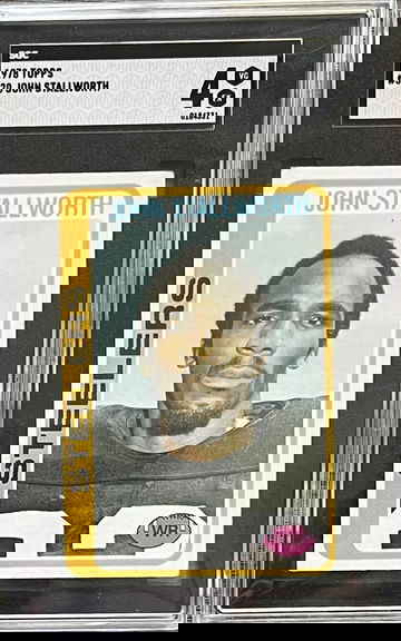 1978 Topps #320 Pittsburgh Steelers JOHN STALLWORTH Rookie RC - SGC Slab NFL HOF