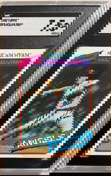 1980 TOPPS #580 NOLAN RYAN NM+