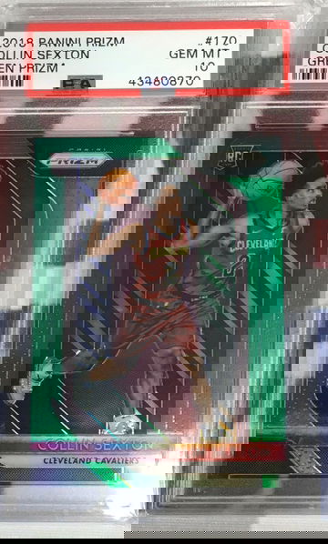 2018 Panini Prizm Collin Sexton Green Prizm Psa 10