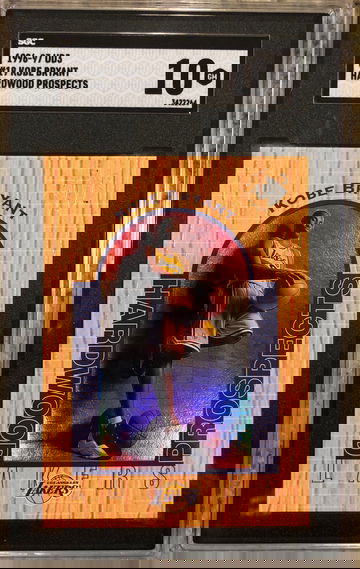 Kobe Bryant 1996-97 upper deck hardwood prospects sgc 10 rookie