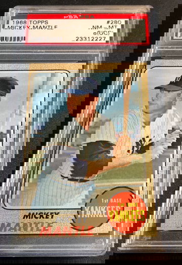 1968 Topps Mickey Mantle #280 PSA 8 (OC) 