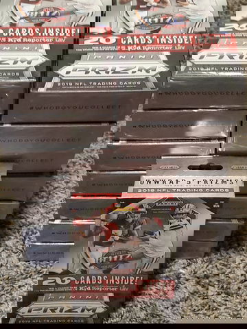 15 2019 Prizm NFL Football Hanger 