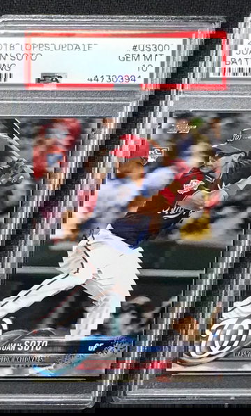 Juan Soto topps update us300 psa 10 