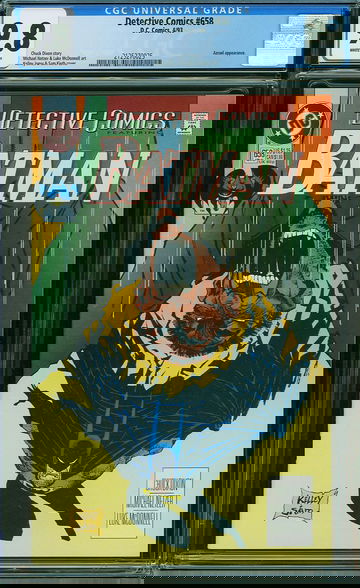 DETECTIVE COMICS #658, CGC 9.8 NM/MT