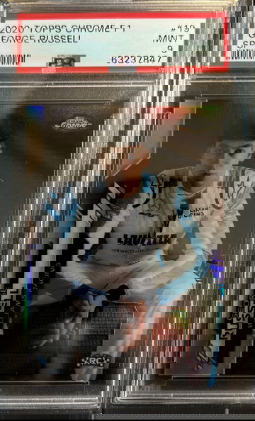 Topps Chrome George Russell SP Refractor