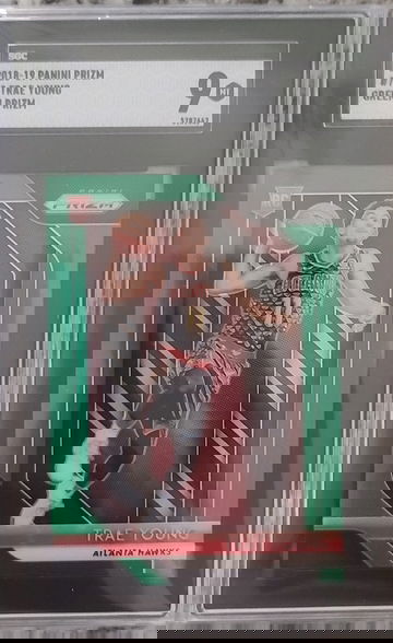 2018 Trae Young Green Prizm RC