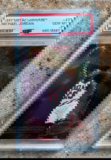 PSA 10 1997 Metal Universe #23 Michael Jordan Low pop 144!