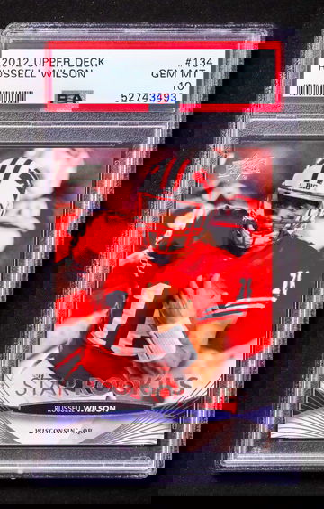 2012 Upper Deck - Russell Wilson - Star Rookies Rookie PSA 10 Gem Mint