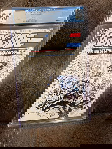 G I JOE SIERRA MUERTE #1 CGC 9.6 Sketch Cover IDW Comics 2019 G.I. Joe