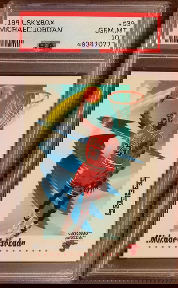 1991 Skybox #39 Michael Jordan PSA 10 Gem