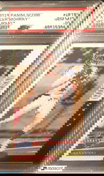 2019 Panini Score NFL Draft KYLER MURRAY ROOKIE PSA 10 Gem Mint RC DFT9 Oklahoma