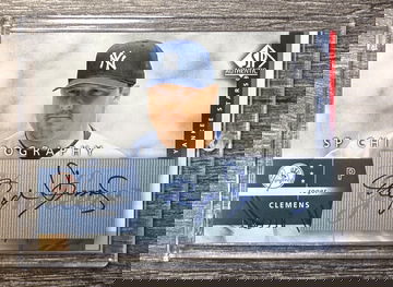 2003 SP Authentic Roger Clemens Chirography Auto /210