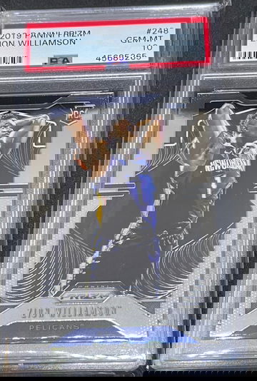 2019 Prizm #248 Zion Williamson PSA 10 Gem Mint