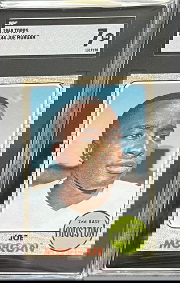 1968 Topps Baseball #144 Joe Morgan SGC Graded Slab Houston Astros MLB HOF