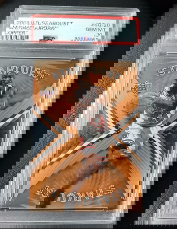 2008 UD Starquest Copper SQ 20 MICHAEL JORDAN PSA 10