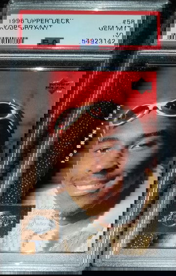 1996 upper deck kobe Bryant 