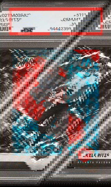 2021 Panini Mosaic Genesis Kyle Pitts #311 PSA 10