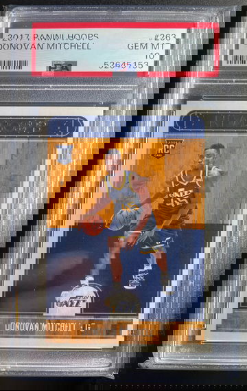 2017 Panini Hoops Donovan Mitchell #263 PSA 10 Gem Mint