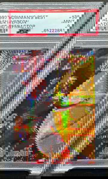 1997 Bowman's Best Allen Iverson Atomic Refractor