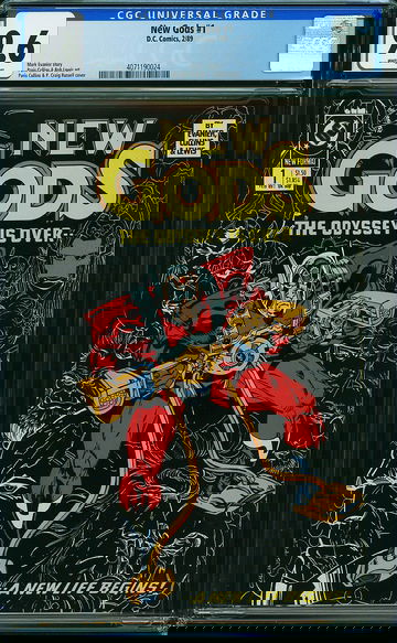 NEW GODS v1989 #1, CGC 9.6 NM+