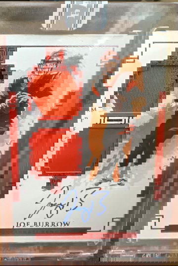 2020 Joe Burrow Impeccable Elegance White Box 1/1