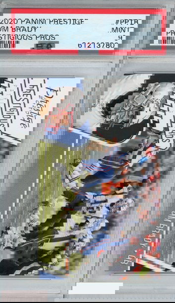 2020 PANINI PRESTIGE PRESTIGIOUS PROS TOM BRADY #PPTB PATRIOTS PSA 9 MINT