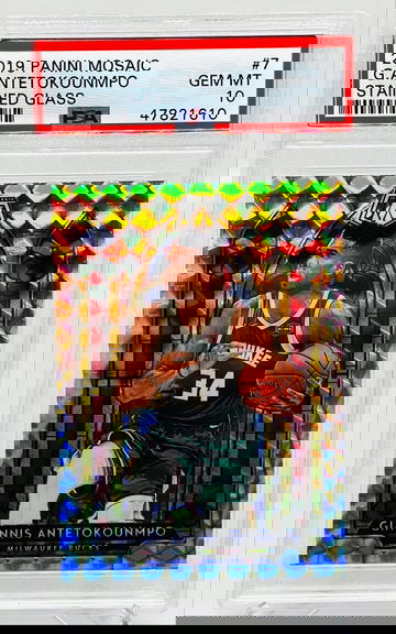 Giannis Antetokounmpo Mosaic Stained Glass 47821610