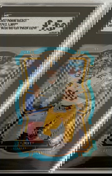 2017 Panini Select TJ Watt RC Blue /99 SGC 9.5