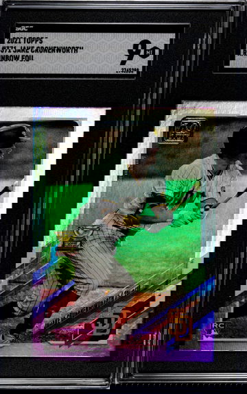 2021 Topps Jake Cronenworth Rainbow Foil SGC 9