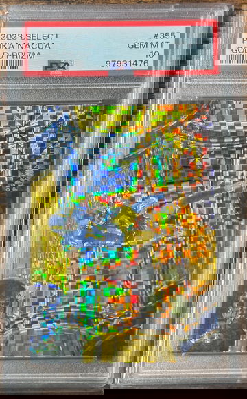 2023 Select Puka Nacua Gold Prizm PSA 10