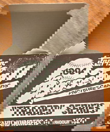 1984 Topps Traded Complete Set