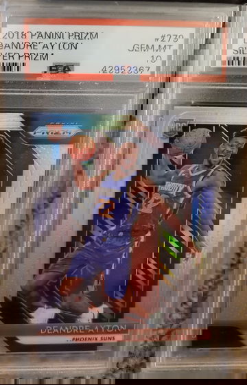 DeANDRE Ayton Panini Prizm Silver #279