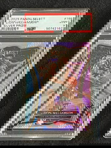 2019-20 Select Zion Williamson Silver Prizm PSA 9