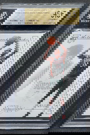 2013 Panini Signatures GIANNIS ANTETOKOUNMPO BGS 9.5