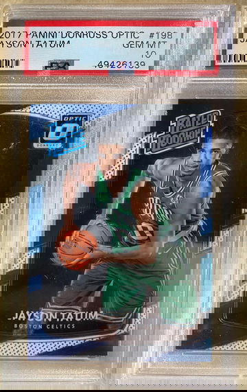 2017 Panini Donruss Optic Jayson Tatum PSA 10