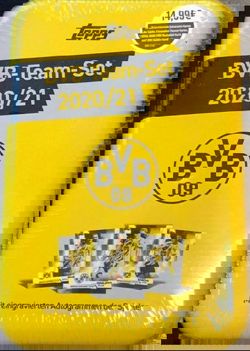 2020/21 Topps Dortmund BVB Team Set Tin Borussia Haaland