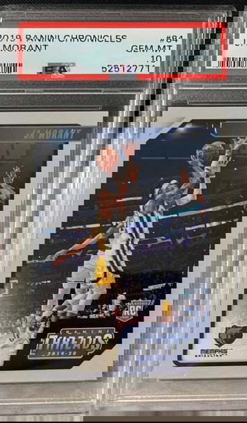 2019 Panini Chronicles Ja Morant PSA 10