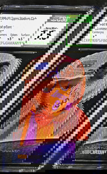 1999 KOBE BRYANT STADIUM CLUB LUMINESCENT