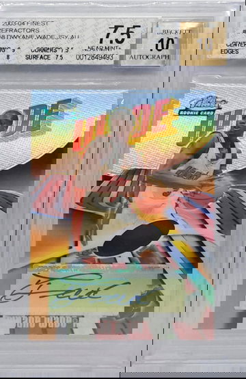 Dwyane Wade Topps Finest Auto Refractors /250