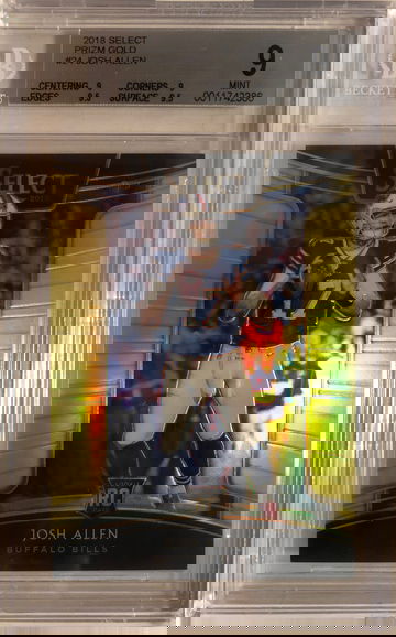 2018 Select Josh Allen Rookie Concourse Gold