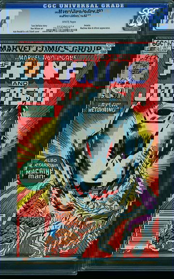 MARVEL TWO-IN-ONE #92, CGC 9.4 NM