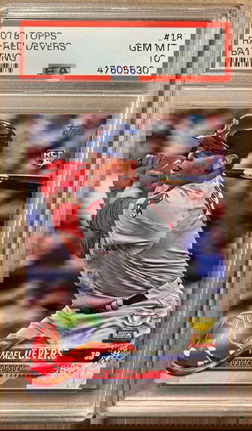 Rafael Devers 2018 Topps RC PSA 10